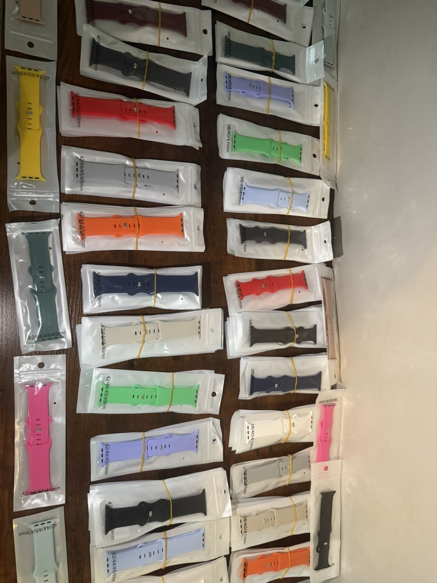 Silicone Replacement Apple Watch Bands 