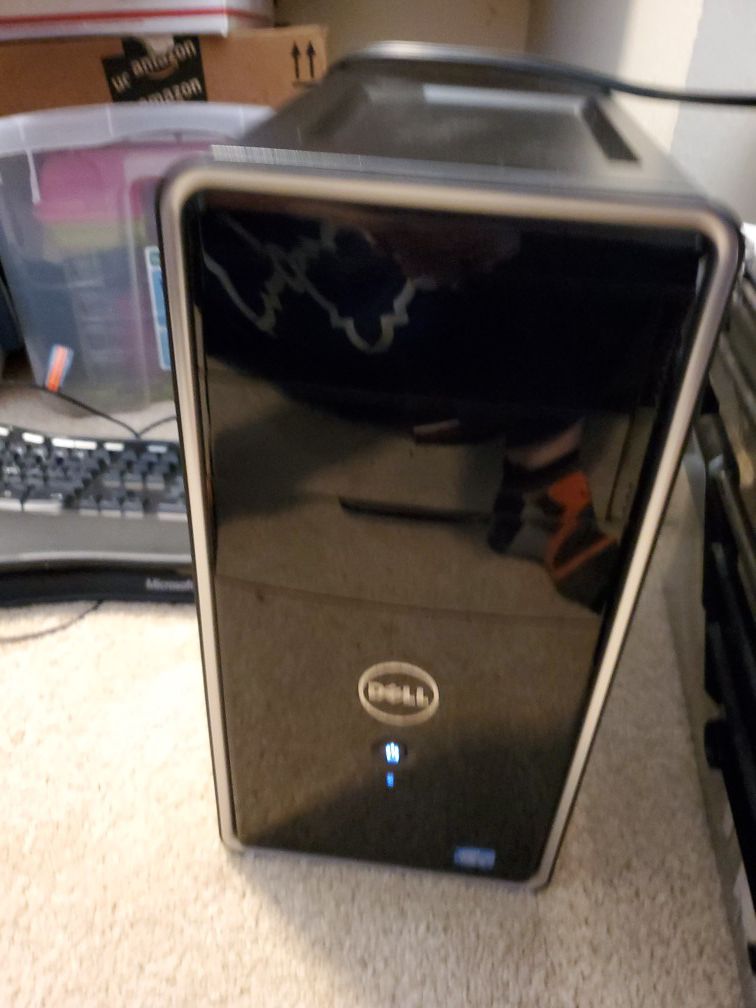 Dell Desktop computer set up