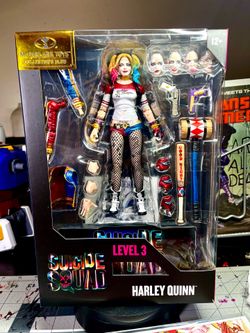*EXTREMELY RARE* Harley Quinn & Joker (McFarlane Toys Collector's Club, Suicide Squad, Level 3)