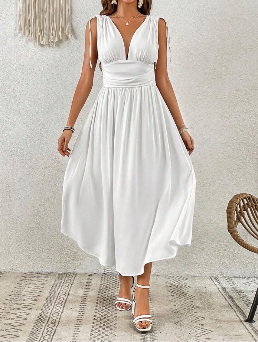 Claro White Dress 