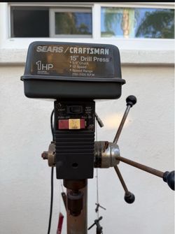 Sears Craftsman 15" Drill Press 1HP