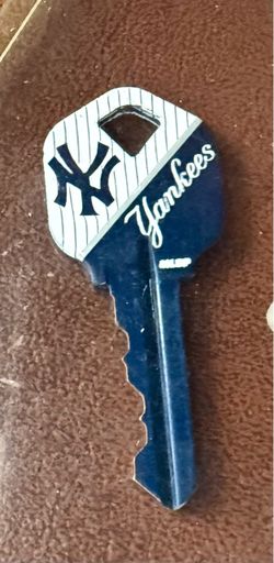 NEW YORK YANKEES MLB KWIKSET KEY