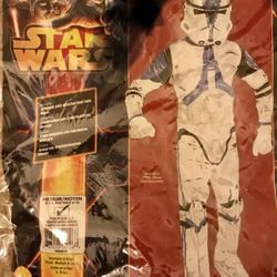 STAR WARS Trooper Costume Kids size M 5-7years