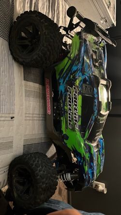 Traxxas rustler 4x4 vxl  with  hobby wing 6s sec and motor