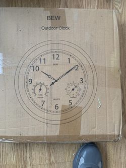 BEW Outdoor Clock 