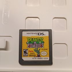 Plants vs zombies Nintendo DS