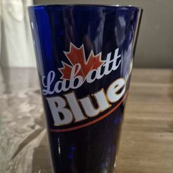 Vintage Labatt Blue Cobalt Glasses - 40 Count