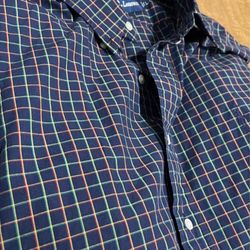 Ralph Lauren Blake 100% cotton Mens Large Long Sleeve Button Down Shirt