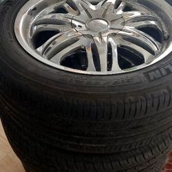 Nissan Altima 17in Rim 75% On Themm Yes I Have  The  Caps