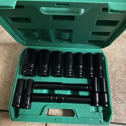 Impact Wrench Set With 1/2-inch