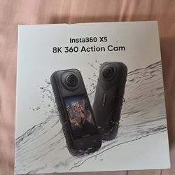 Insta360 X5 - 8K 360 Action Camera - Black