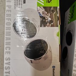 BOSS AUDIO SYSTEM SPEAKER FOR MOTORCYCLE, FOURTRACK, POLARIS OR CAN AM WATER PROOF