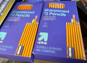 Pencil sharpening number 2, two boxes