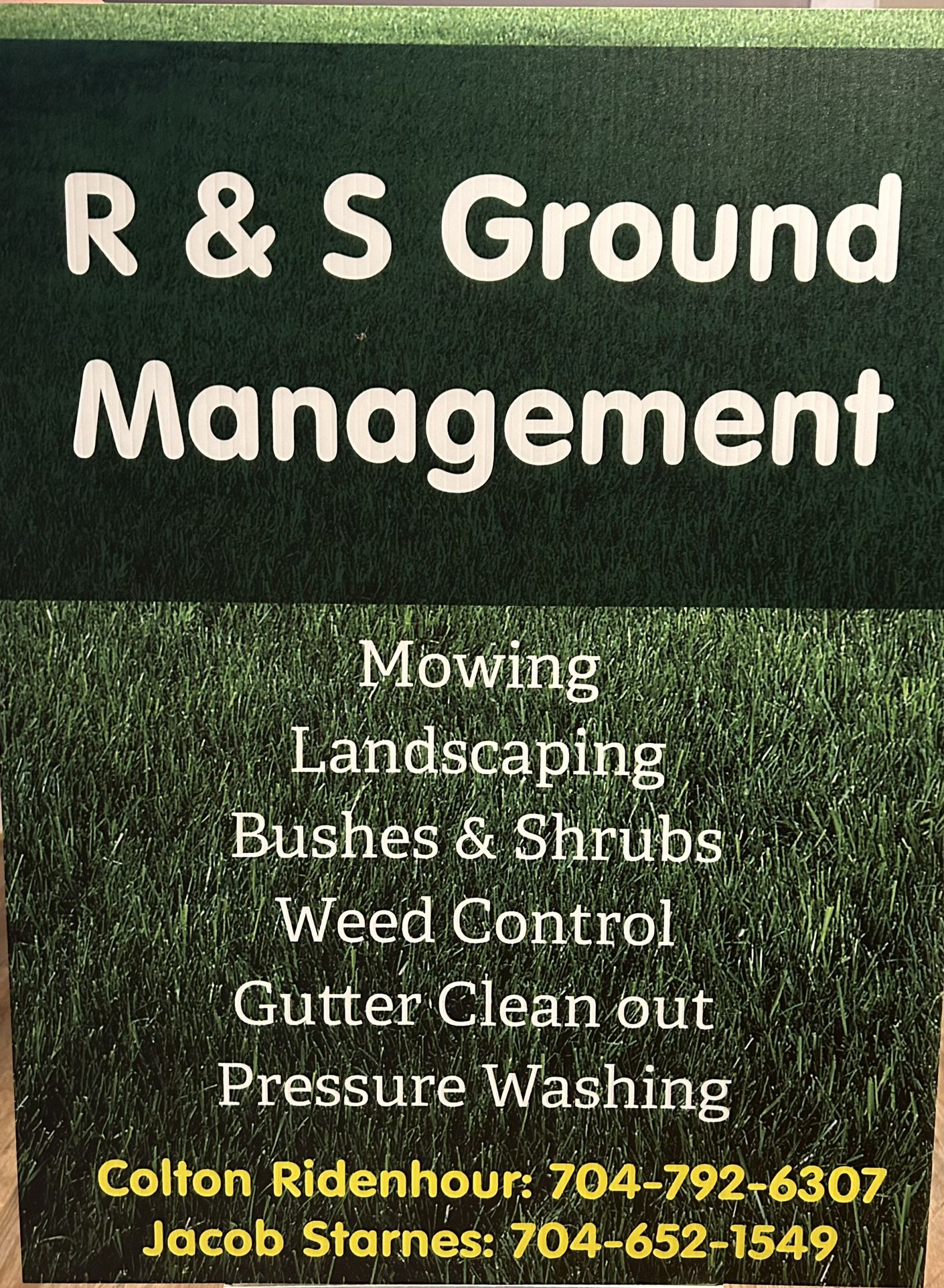 R & S Ground Management 