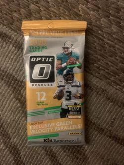 2020 NFL Optic Cello Pack (several Available)