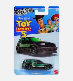 HOT WHEELS SILVER SERIES DISNEY TOY STORY 5 REX FANDANGO VAN