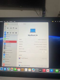 Apple laptop