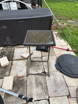 Small outdoor table