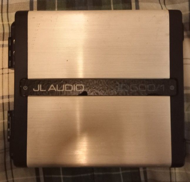 2 JL Audio 500/1 Amplifiers One JX And One JD Look And Sound Good for ...