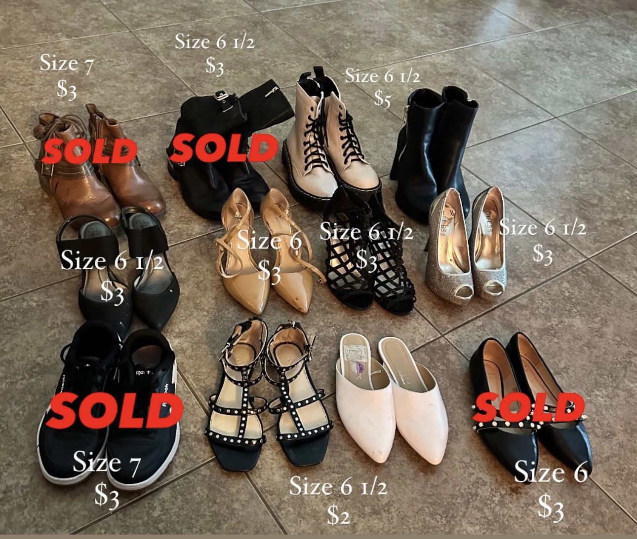 Women Heels, Boots, Flats