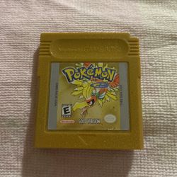 Pokémon Gold Version Gameboy 