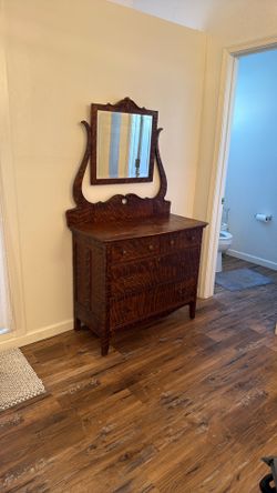 Refinished Antique Dresser