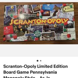 Scranton-opoly Limited Edition. Unopened 