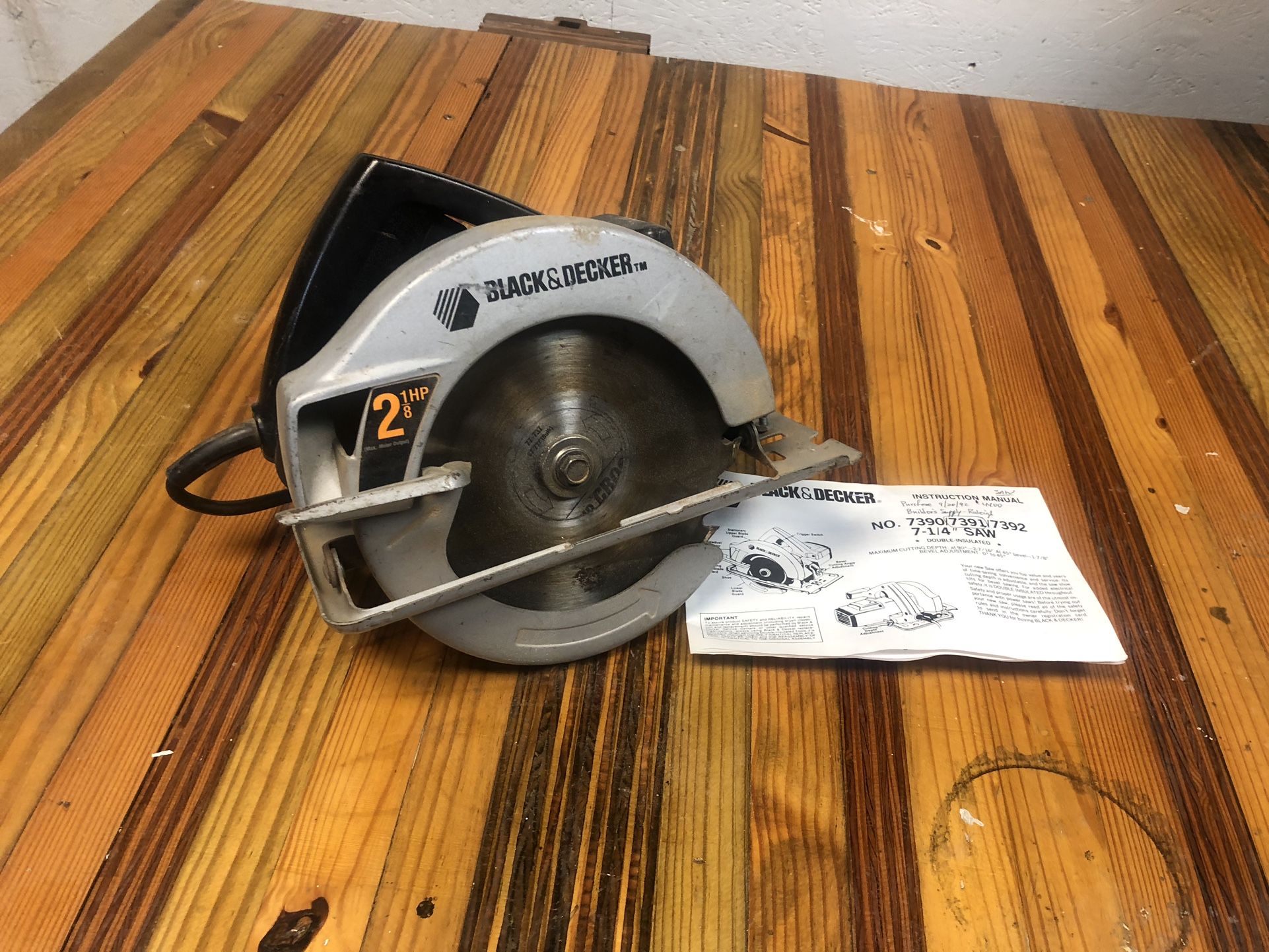 Black & Decker Circular Saw