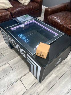 Atari pong coffee table