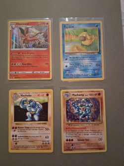 Pokémon Trading Cards Lot of 4