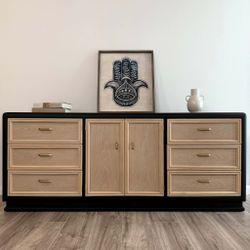 Gorgeous Restored Dresser / Credenza By Thomasville 
 74”L x 18”W x 30.5”H