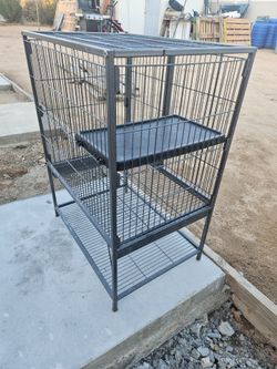 Wrought iron  parroquia cage