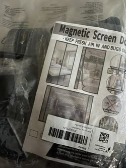 Magnetic Screen Door