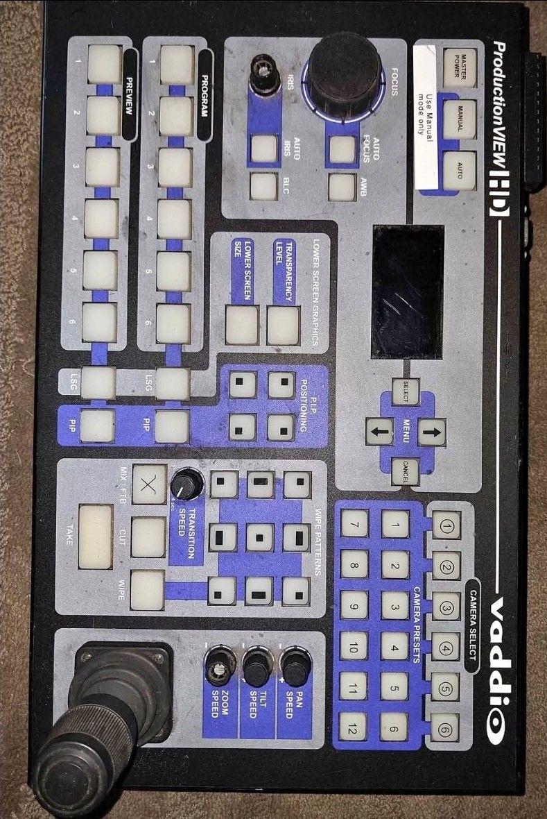Vaddio Production HD Camera Control Console