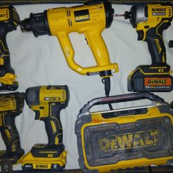 Dewalt 7pc combo Package