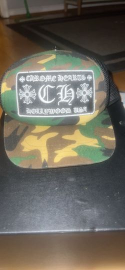 Chrome heart hat