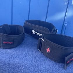 Weight Lifting Belts - Various Sizes , Brands And Models … Weight Lifting Belts - New / Like New / Very Good Condition ! Extra 