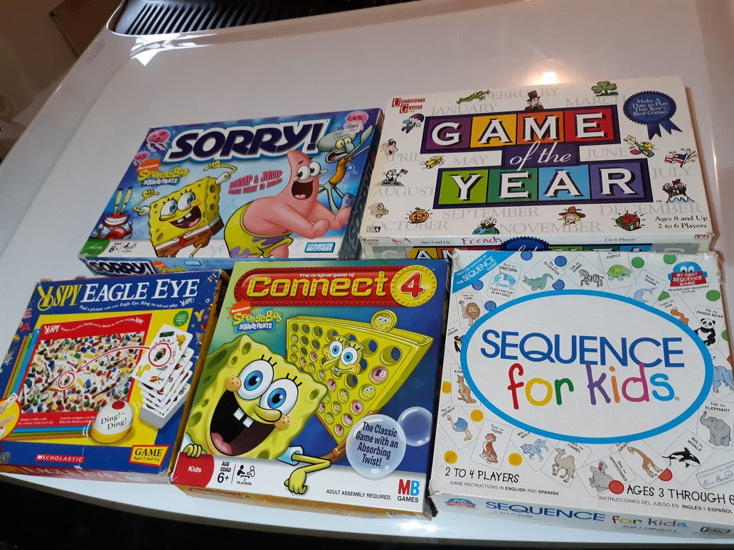 5 various kids games