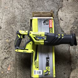 RYOBI SAW ZALL CORDLESS BRUSHLESS RECIPROCATING BRAND NEW TOOL ONLY