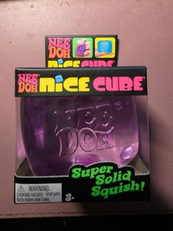 Needoh Nice Cube- purple