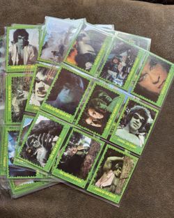 THE INCREDIBLE HULK TV SHOW (Topps 1979) Complete 88 Card Set w/22 Stickers