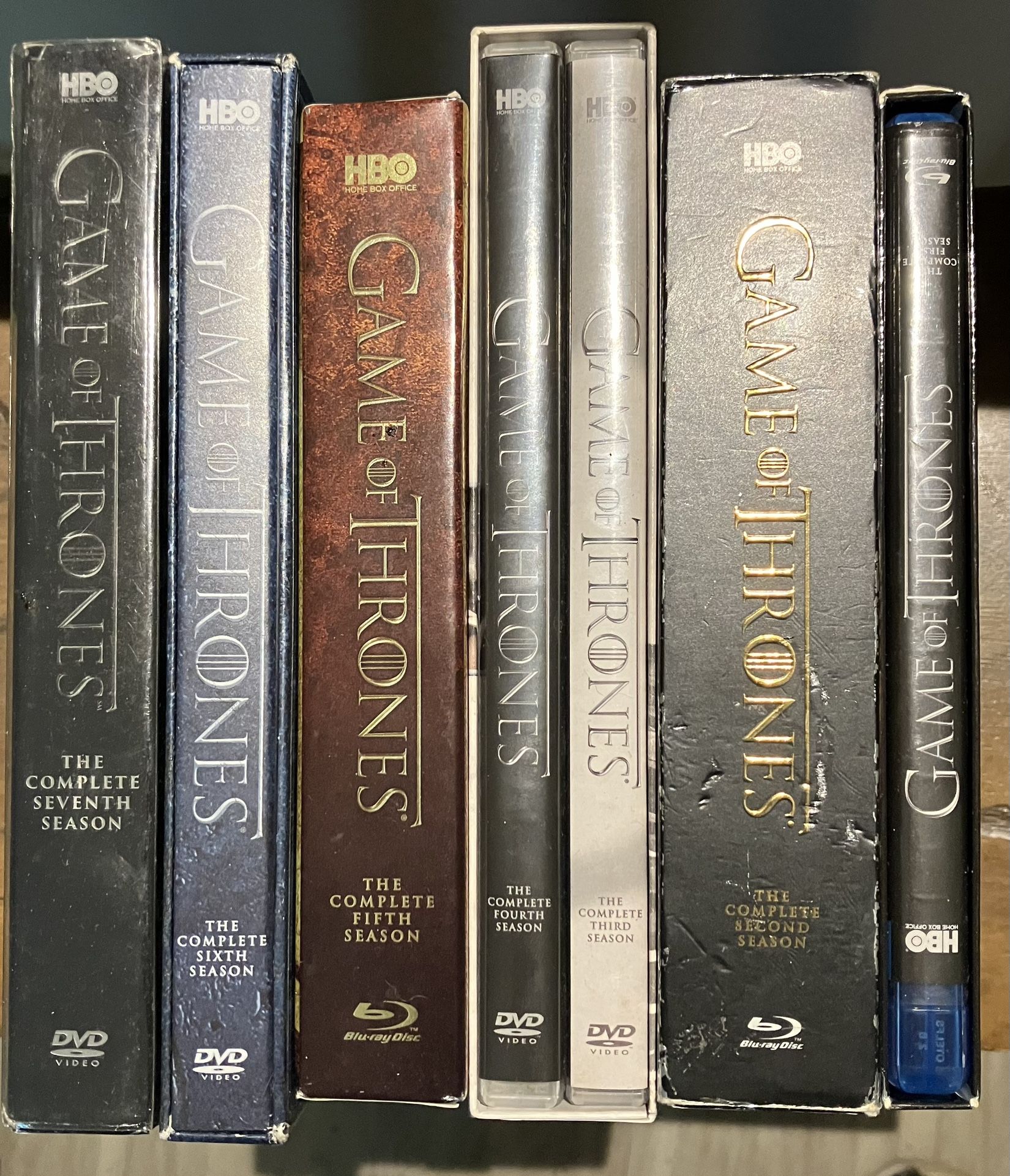 Game of Thrones Season 1-7 DVD/BluRay