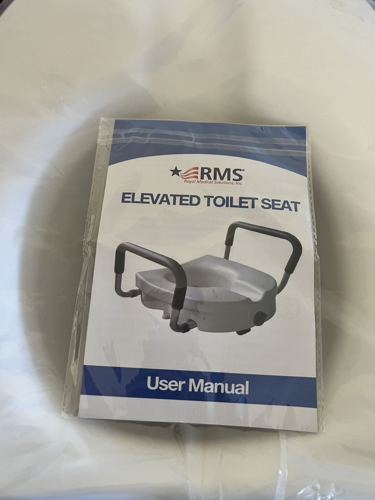 RMS Elevated Toilet Seat.