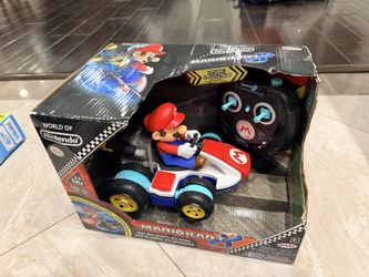 Brand New In Box Mario Kart Mini Anti-gravity R/C Racer