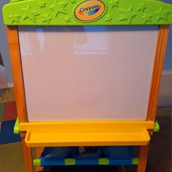 Kids Crayola Easel Dry/Erase And Chalk Board