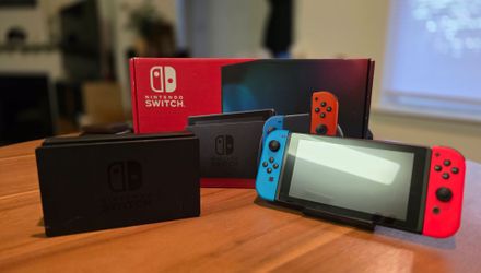 Nintendo Switch V2 Bundle – 256GB Card, Dock, Case & Original Box