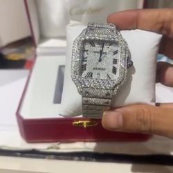 Moissanite Cartier Watch