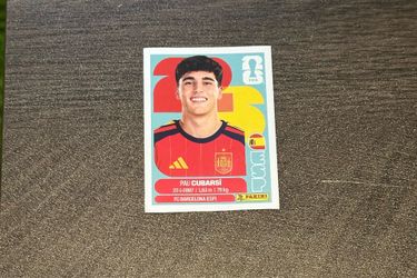 Pau Cubarsi panini sticker