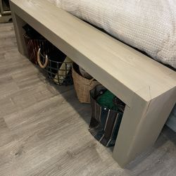 Bench Made Out Of Solid Wood 