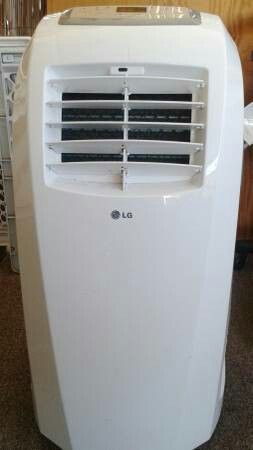 LG AC - 10,000 BTU Portable Air Conditioner + A/C Hose + Window Panel -